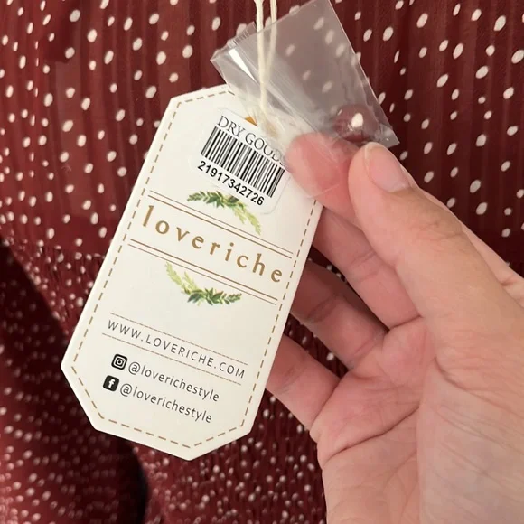 Love Riche ~ Smocked Polka Dot Maxi - Picture 10 of 15